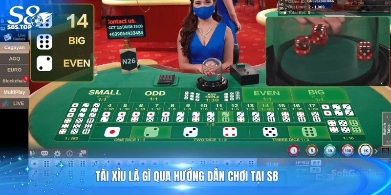 Tài xỉu là gì qua hướng dẫn chơi tại S8