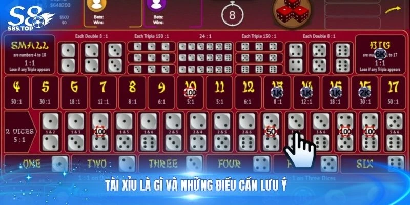 Tài xỉu là gì và những điều cần lưu ý